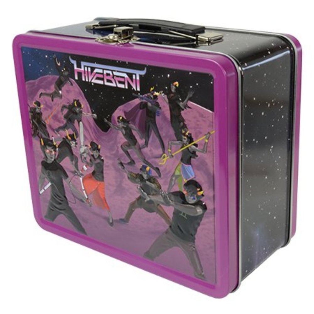 Homestuck Hivebent Metal Lunchbox 8 Trolls Magnets What Pumpkin 2013 Rare